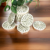 Handcrafted SABAI Grass Coaster Set with Storage Box - Image 4