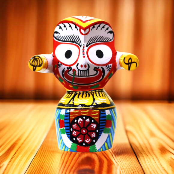 Divine Neem Wooden Figurine Set - Image 4